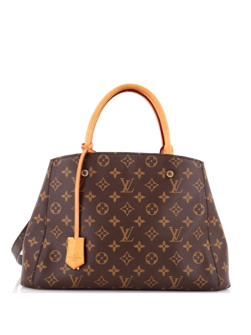Louis Vuitton Montaigne Handbag Canvas #236209L23B